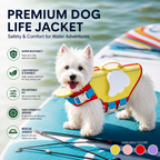 VALNOREA dog flotation vest with rescue handle